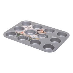Baker & Salt Muffin Tray 12 Cup Non Stick